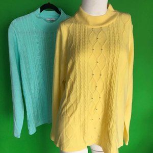 2 x Alia Petite Lightweight Sweaters